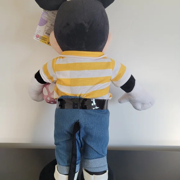 Easter Disney Mickey Mouse Door Greeter Plush NWT - Picture 3 of 5